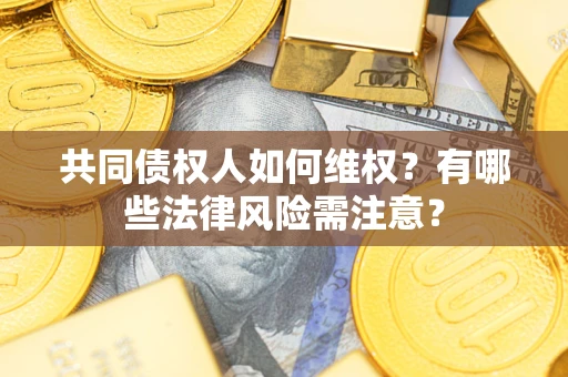 武汉共同债权人如何维权？有哪些法律风险需注意？