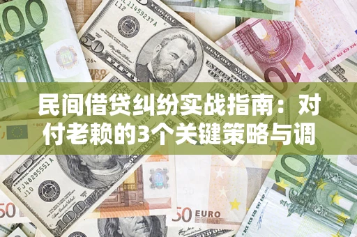 武汉民间借贷纠纷实战指南：对付老赖的3个关键策略与调解盲区解析