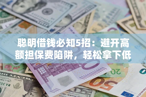 武汉聪明借钱必知5招：避开高额担保费陷阱，轻松拿下低息贷款