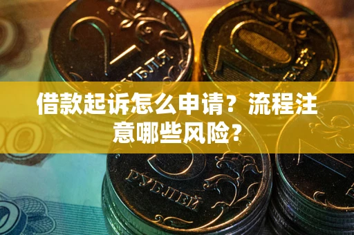 武汉借款起诉怎么申请？流程注意哪些风险？